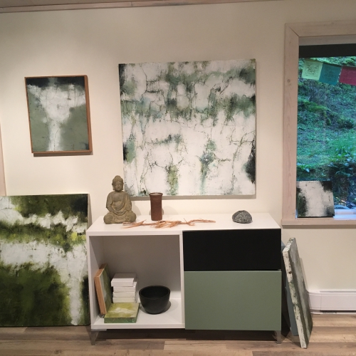Paintings In The Studio